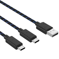 VENOM VS5002 dupla töltőkábel USB Type-C PS5-kompatibilis 3 m