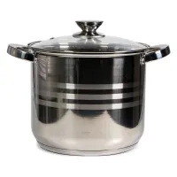 TOO LP-7171-7L Lábas fedővel rozsdamentes 7,2 L 22 cm indukciós kompatibilis