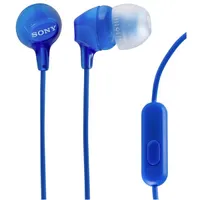 Sony MDREX15APLI.CE7 MDREX15APLI kék 3,5 mm jack 120 cm 9 mm 16 ohm mikrofonos fülhallgató