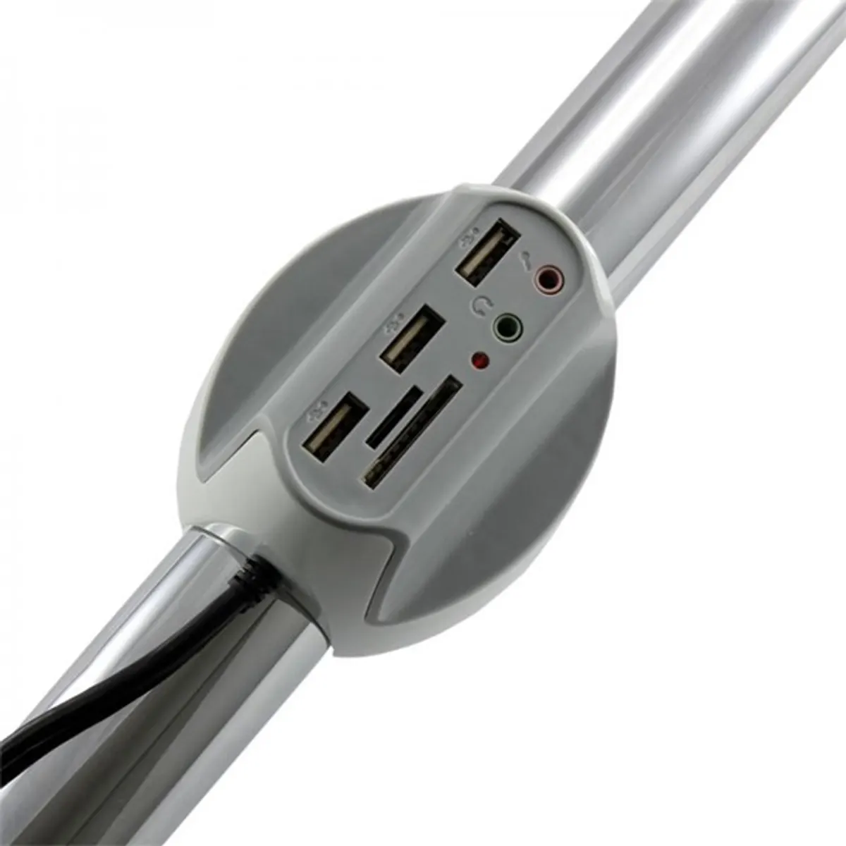SBOX DH-1 USB hub 3x USB Type A SD microSD olvasó 3,5 mm jack #2