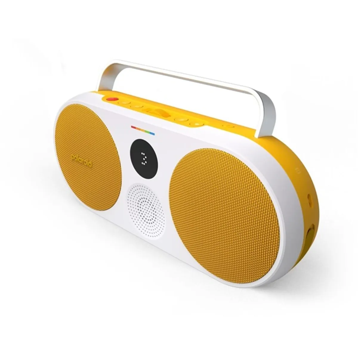 Polaroid 009090 P3 Bluetooth hangszóró 35 W, 4000 mAh, 15 óra, 10 m, 3,5 mm jack, USB-C, hordozható, sárga-fehér #2