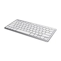 Trust 24651 Basics bluetooth billentyűzet fehér US 2xAAA ultravékony bekapcsoló 12 multimédiás gomb #3