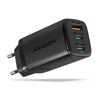 Axagon ACU-DPQ65 hálózati töltő 65W PD3.0 QC4+ 2x USB-C 1x USB-A univerzális fekete
