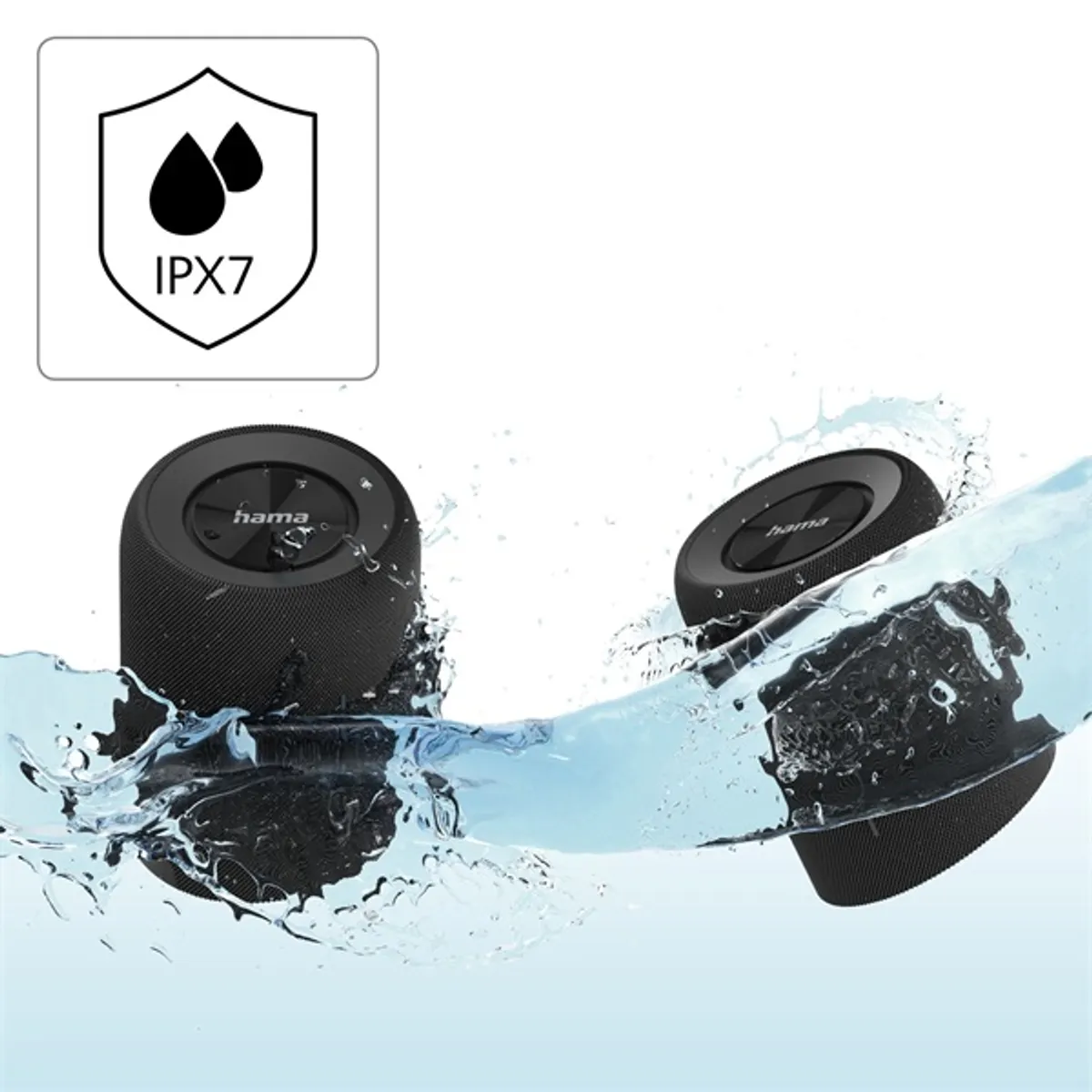 Hama 00188220 Twin 2.0 3000mAh 20W IPX7 Bluetooth hangszóró #8
