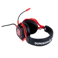 KONIX KX-DND-GH-R20-PC Dungeons Dragons D20 7.1 10-10000 Hz Fekete #4