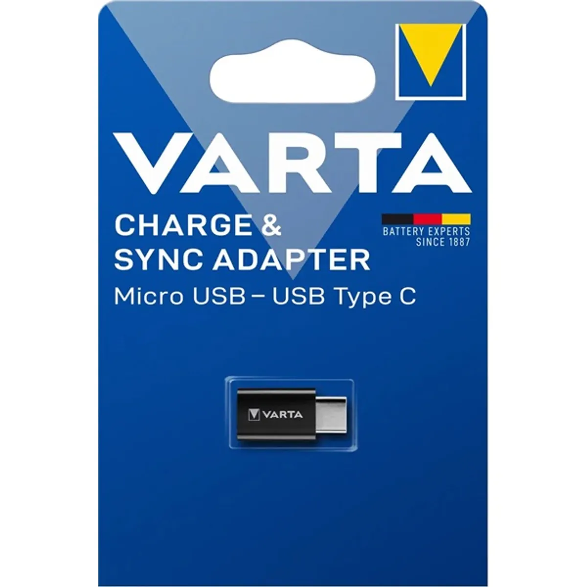 Varta 57945101401 micro USB-USB-C adapter fekete #5