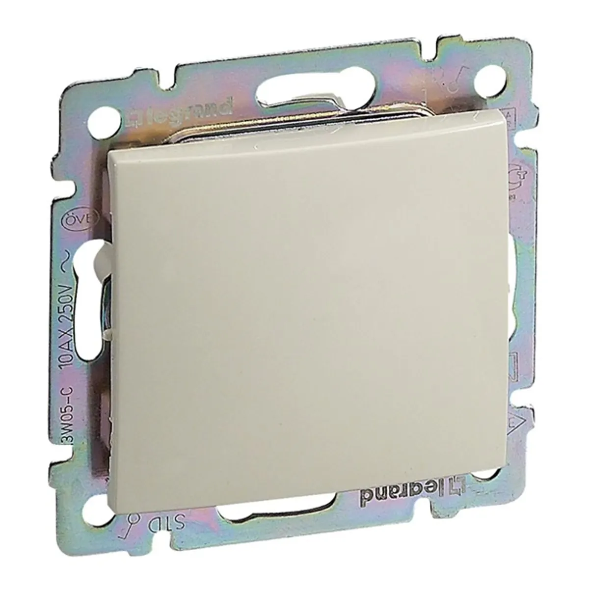 Legrand 774301 Valena egypólusú kapcsoló 1P 10A elefántcsont IP31 rugós bekötés #2