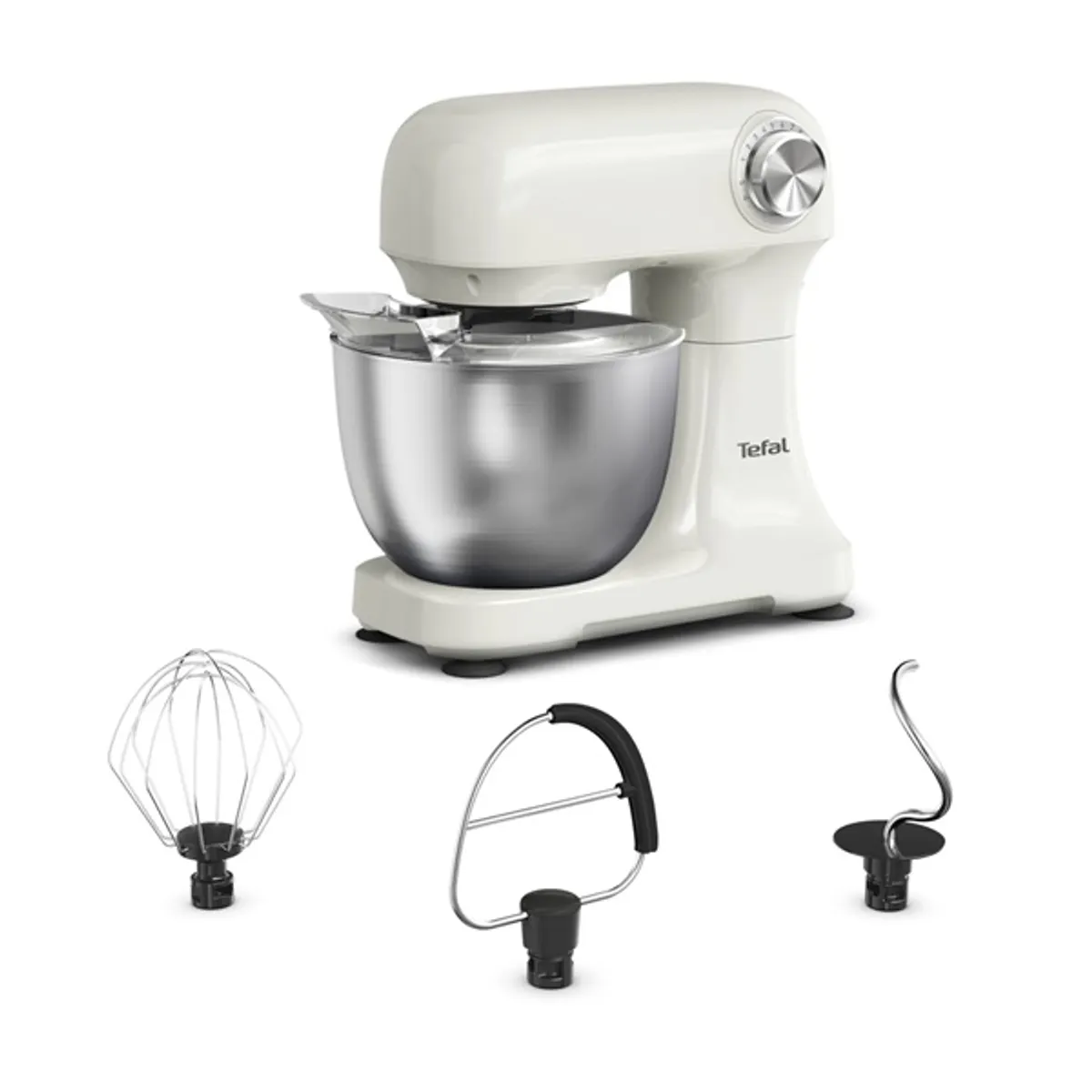 Tefal 8010001367 Bake Easy Rise 800W 3,5L 12 fokozat bolygó forgás dagasztó habverő #1