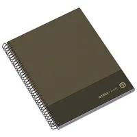 AMBAR 26142100 Kraft spirálfüzet A4 100 lap vonalas 80 g m2 perforált regiszteres keményfedeles #3