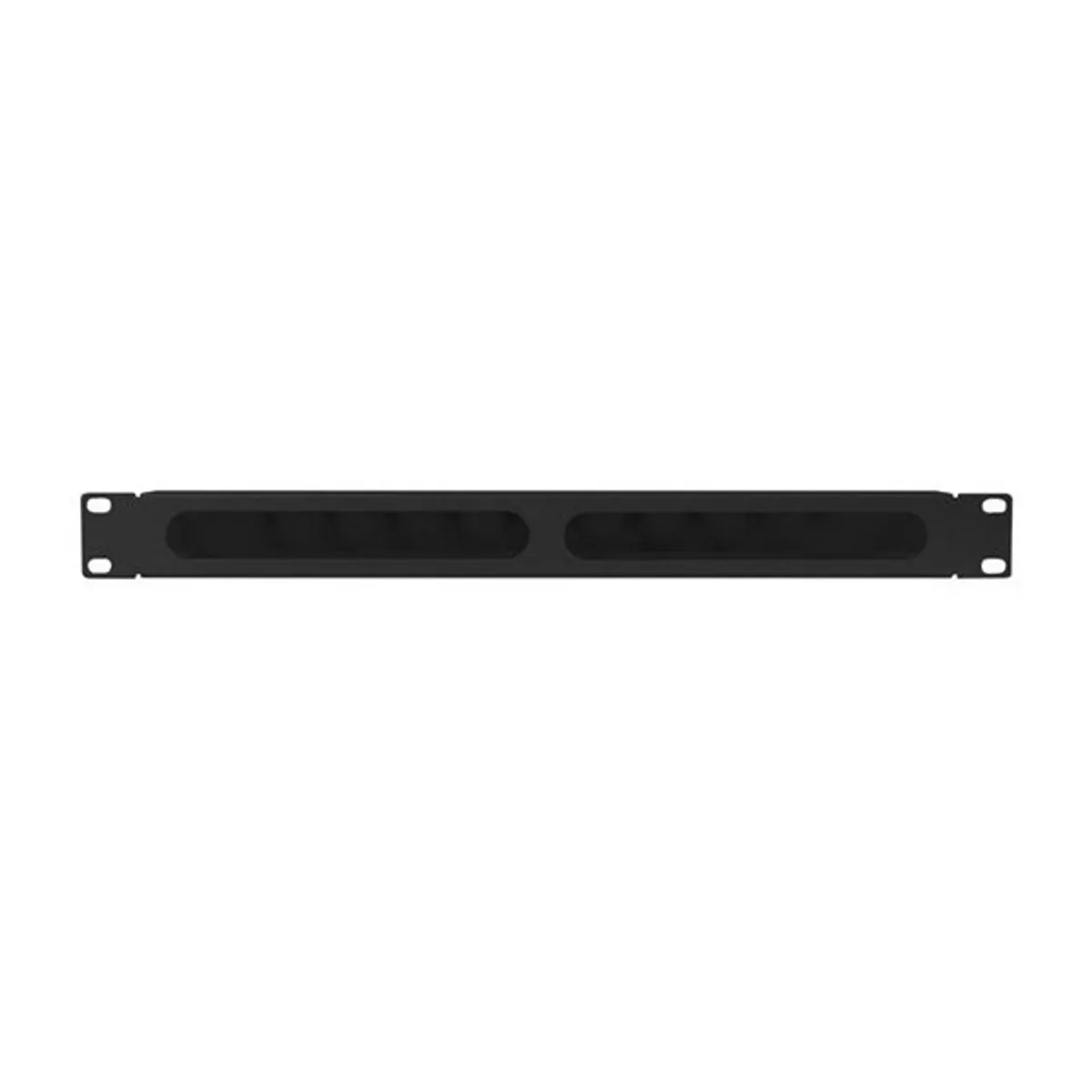 Lanberg AK-1704-B 19" 1U kábelrendező levehető fedéllel fekete #2