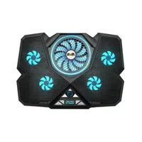 FROGGIEX FX-PC-P1-BL NitroCooling 5x ventilátor rgb világítás usb hub telefontartó fekete #2