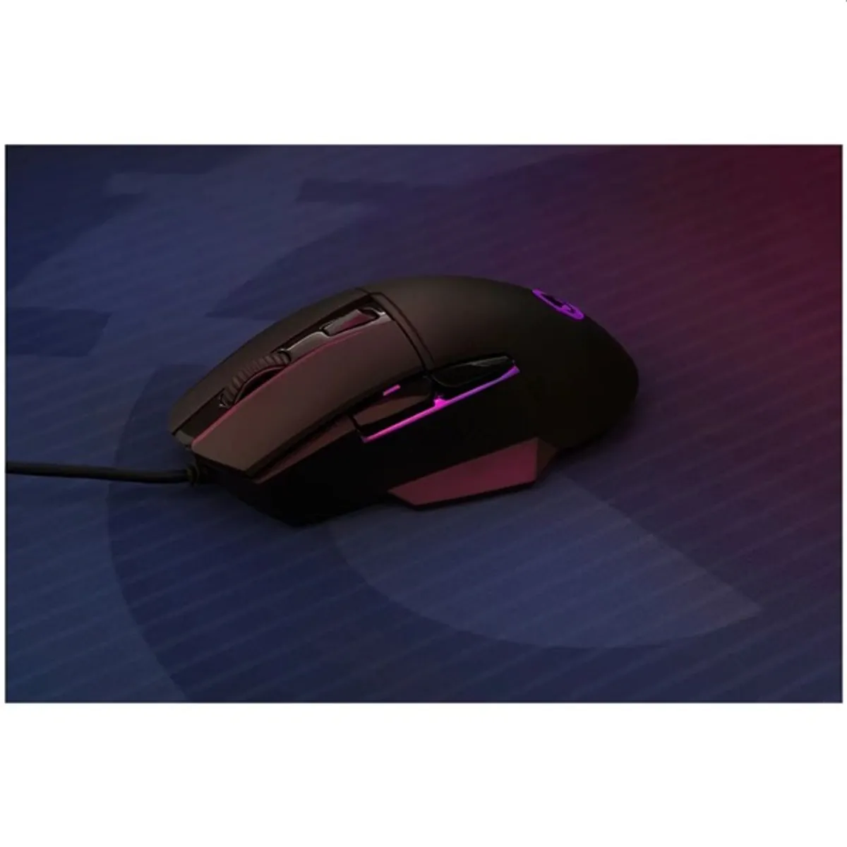 LORGAR LRG-GMS357 Jetter 357 6 programozható gomb, 8000 DPI, Pixart optikai, USB, RGB, PTFE talp, 185 cm kábel, fekete #6