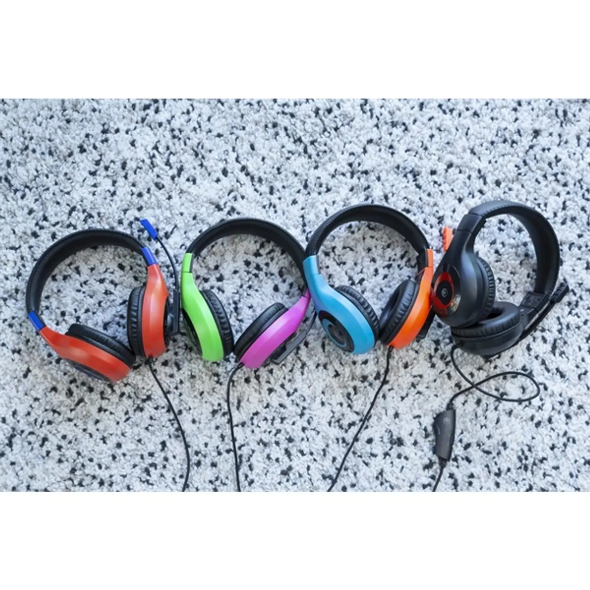 BigBen 2807377 Nacon HS 2.0 headset 40 mm 120 cm 3,5 mm Nintendo Switch kompatibilis fekete piros #7