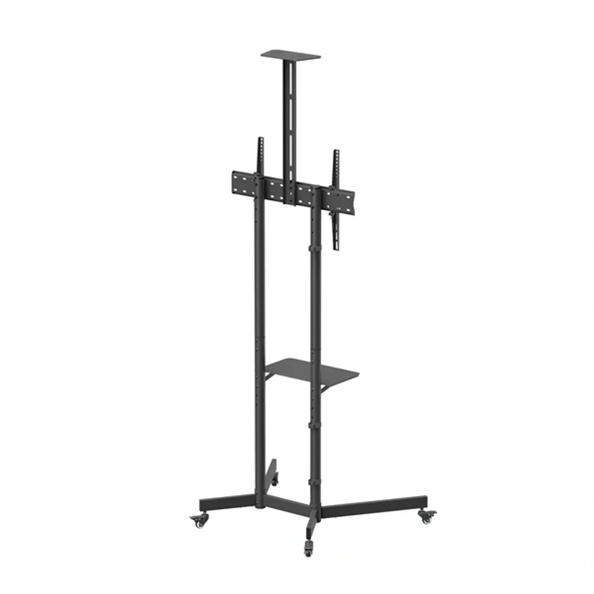 SBOX FS-401-2 guruló tévé állvány 37"-70" 600x400 45 kg döntés 12 fok magasság 1337-1445 mm #7