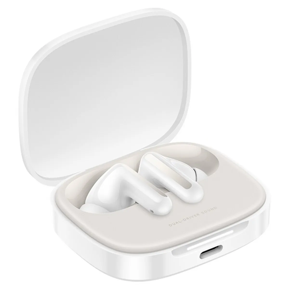 Xiaomi BHR9250GL Redmi Buds 6 Cloud White Bluetooth fülhallgató IP54 10 óra üzemidő #4
