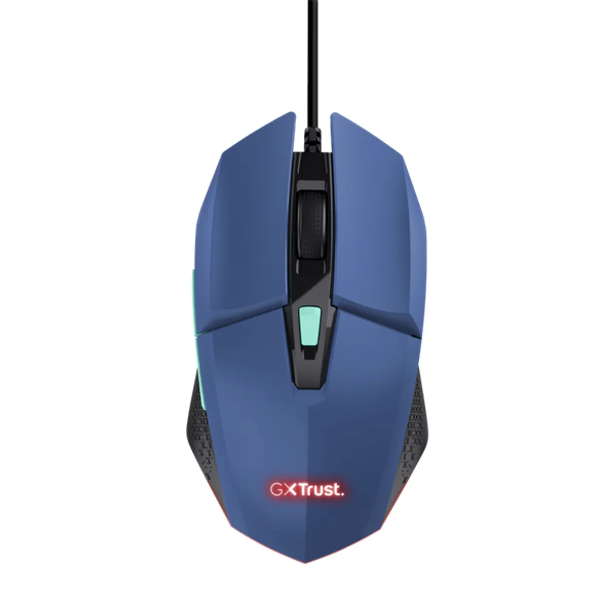 Trust 25067 GXT109 Felox 6 gomb DPI 200-6400 USB 2.0 RGB vezetékes 150 cm kék ABS #10