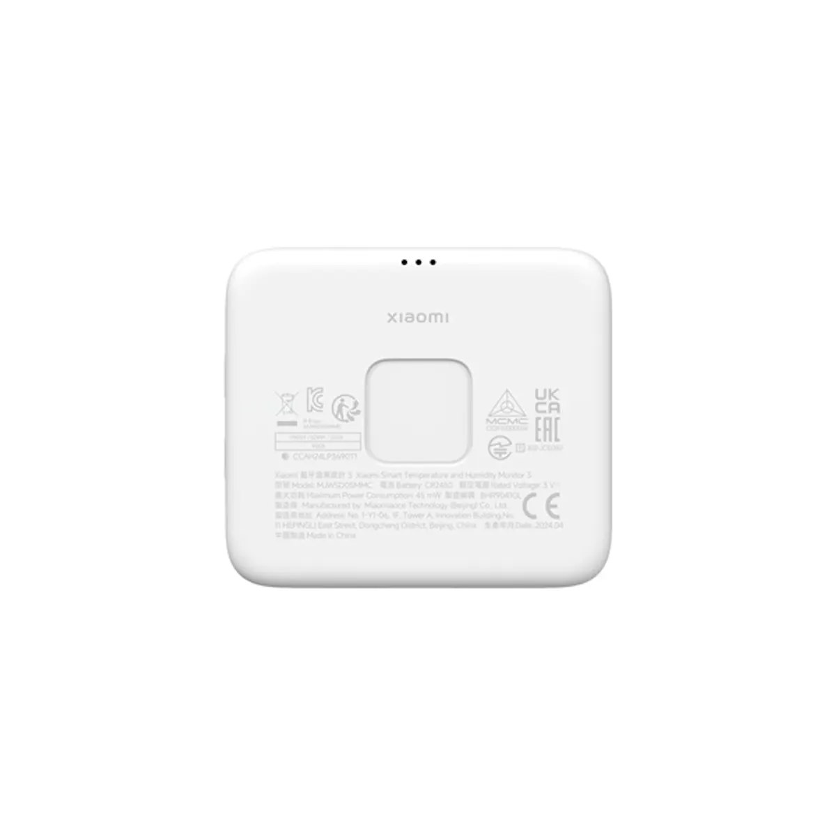 Xiaomi BHR9041GL hőmérséklet- és páratartalom mérő 3 Fehér LCD CR2450 #4