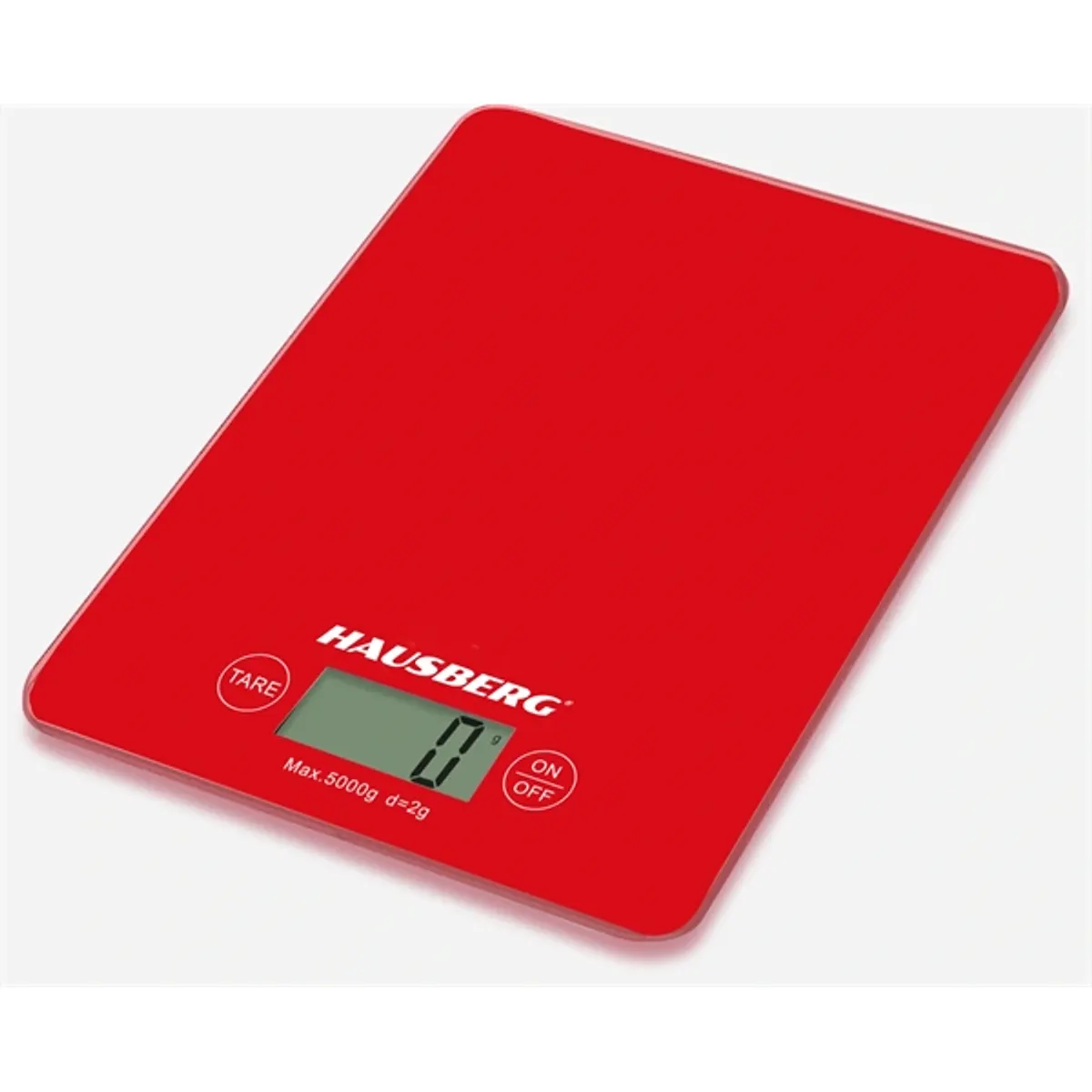 Hausberg HB-6011RS9 digitális konyhai mérleg 5 kg 1 g tara funkció automatikus kikapcsolás kompakt #2