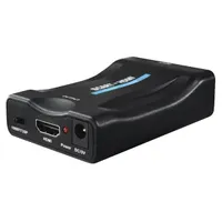 HAMA 00121775 SCART-HDMI konverter fekete 1080p