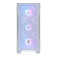 MSI MAG FORGE M100R WHITE MAG FORGE M100R 4x ARGB ventilátor mATX fehér 2x 3,5 külső hely 2x 2,5 belső hely táp nélküli #2