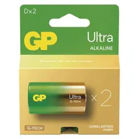 Gp B02412 Ultra D LR20 alkáli elem 2db