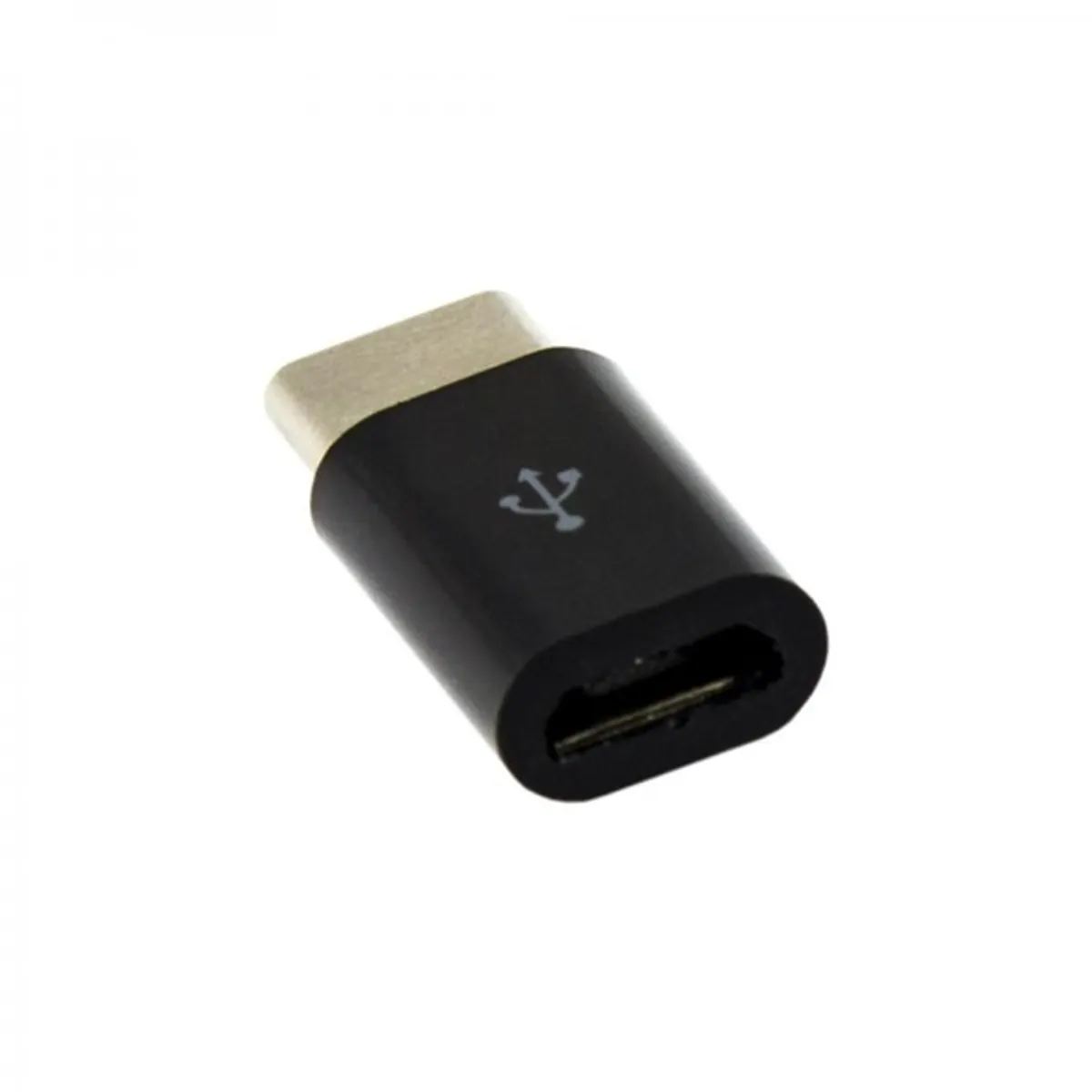 Sbox SBOXAD.USB-C B-R micro-USB 2.0 női - USB-C férfi adapter fekete #2