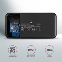 AXAGON ADSA-SN külső HDD dokkoló alumínium USB 3.2 Gen1 2.5" és 3.5" HDD SSD SATA III 6Gbps #6