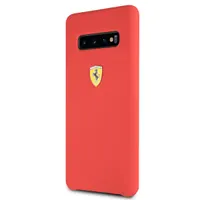 Ferrari FESSIHCS10PRE SF piros szilikon hátlap Galaxy S10 Plus #2