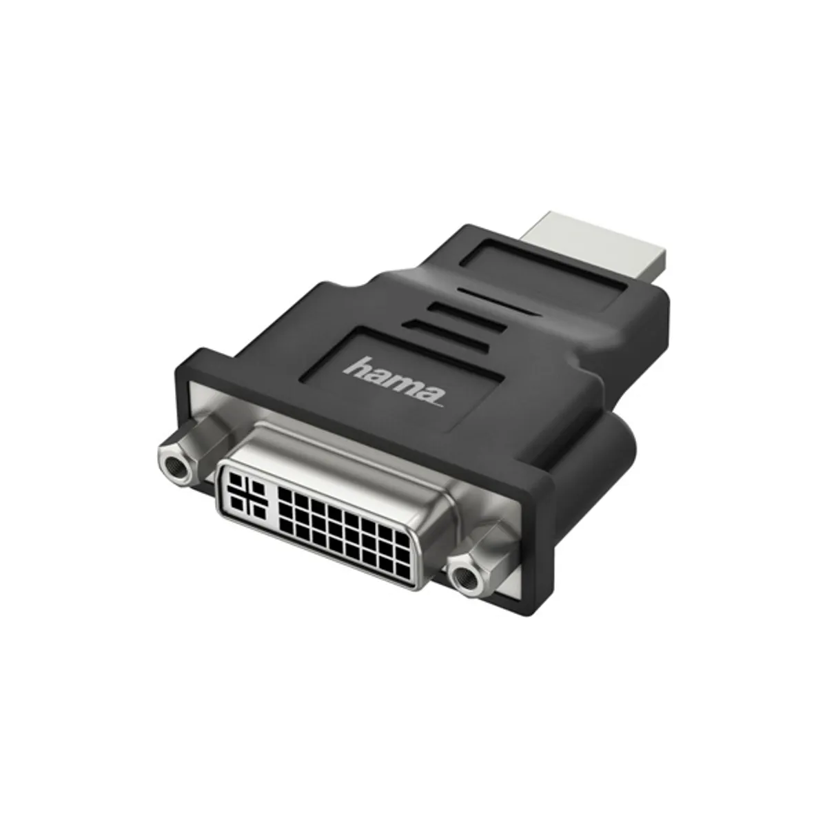Hama 00200339 HDMI-DVI-D adapter Fekete 4K #1