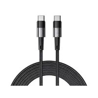 Haffner TP606058 USB-C kábel Fekete 300 cm adat- és töltőkábel