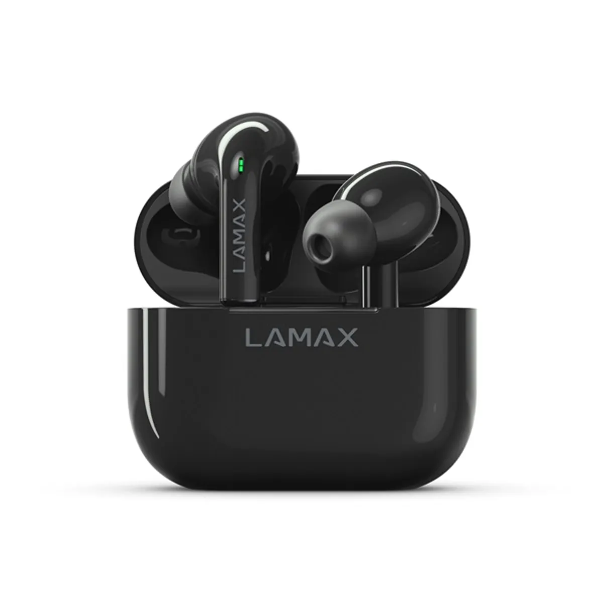 Lamax LMXCL1B Clips1 TWS fülhallgató fekete Bluetooth USB-C 8 óra BeatBass #3
