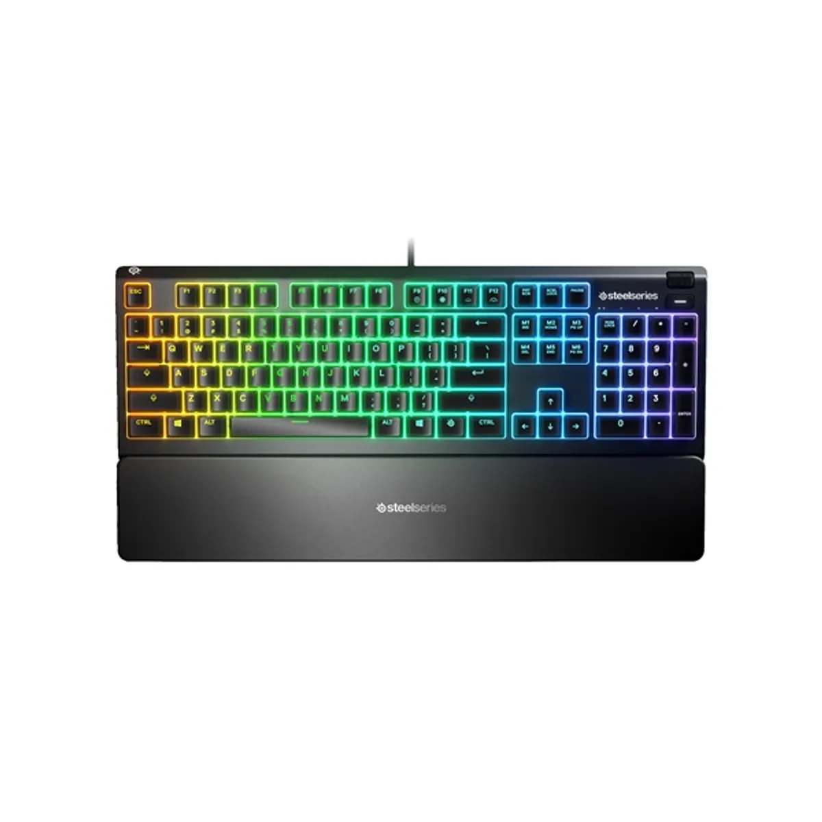 STEELSERIES 64810 Apex 3 UK fekete IP32 10-zónás RGB világítás Whisper-Quiet kapcsolók #1