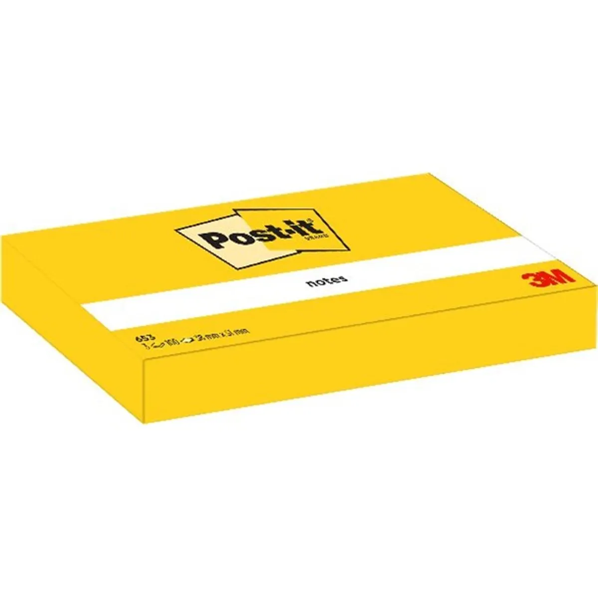 Post-it 7100296172 jegyzettömb sárga 38x51mm öntapadós #2