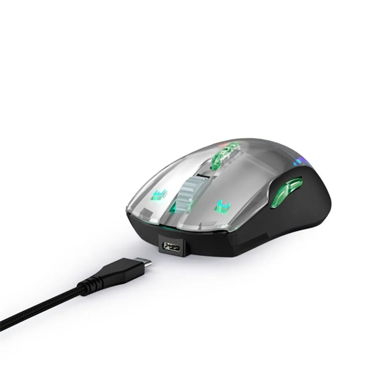 URAGE 00217843 REAPER 515 fekete usb gamer egér 12000 dpi 1000 Hz 1 ms 2 m rgb #1