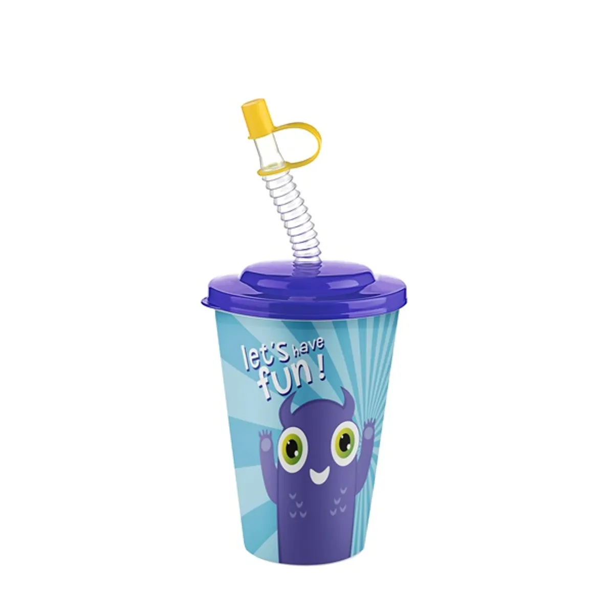 TITIZ AP-9127 Pohár - szívószállal 0,4l #3