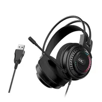 Genius 31710035400 HS-GX570U fekete gamer headset USB balos mikrofon 50 mm hangszóró 32 ohm 112 dB 20-20000 Hz 180 cm PCNotebookKonzol #2