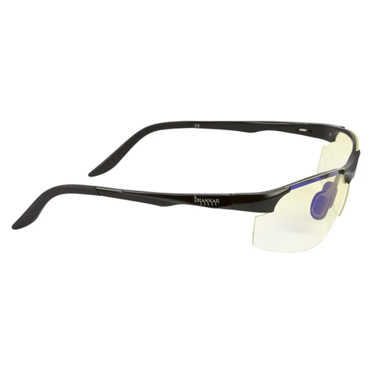 Drakkar KX-DK-GLAS-PC kékfény szűrős gamer szemüveg fekete hordozható #2