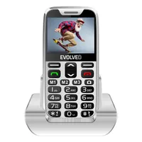 EVOLVEO SGM EP-601-XR-WH EasyPhone XR 2,3" kijelző 320x240 1 SIM MicroSDHC FM Bluetooth USB-C SOS gomb