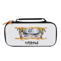 KONIX KX-NAR-SK-NS Naruto Nintendo Switch kezdőcsomag fehér tok üvegfólia törlőkendő játéktartó 4 játékhoz fülhallgató #4