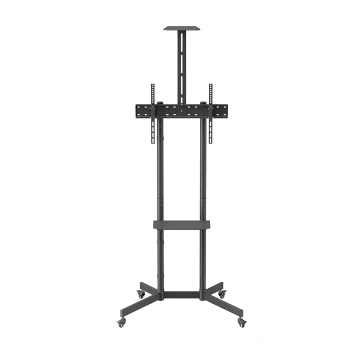 SBOX FS-401-2 guruló tévé állvány 37"-70" 600x400 45 kg döntés 12 fok magasság 1337-1445 mm #2