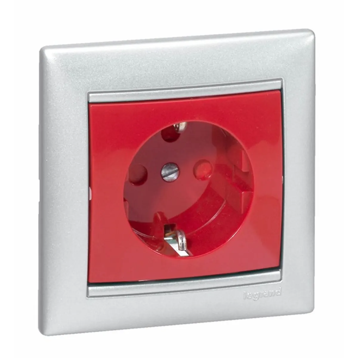 Legrand 774327 Valena piros 2P-F csatlakozóaljzat #1