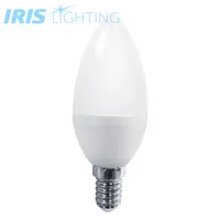 IRIS ILE148W4000K C37 gyertya LED fényforrás 8W 720 lm E14 IP20 beltéri