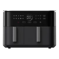 XIAOMI BHR07SGEU duál zónás forrólevegős sütő 10 L 2700 W Fekete kivehető edény időzítő