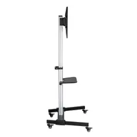 SBOX FS-444 mobil TV-állvány 37"-86" VESA 600x400 teher 50 kg magasság 1200-1600 mm kábelrendező döntés 5-10 fok #3