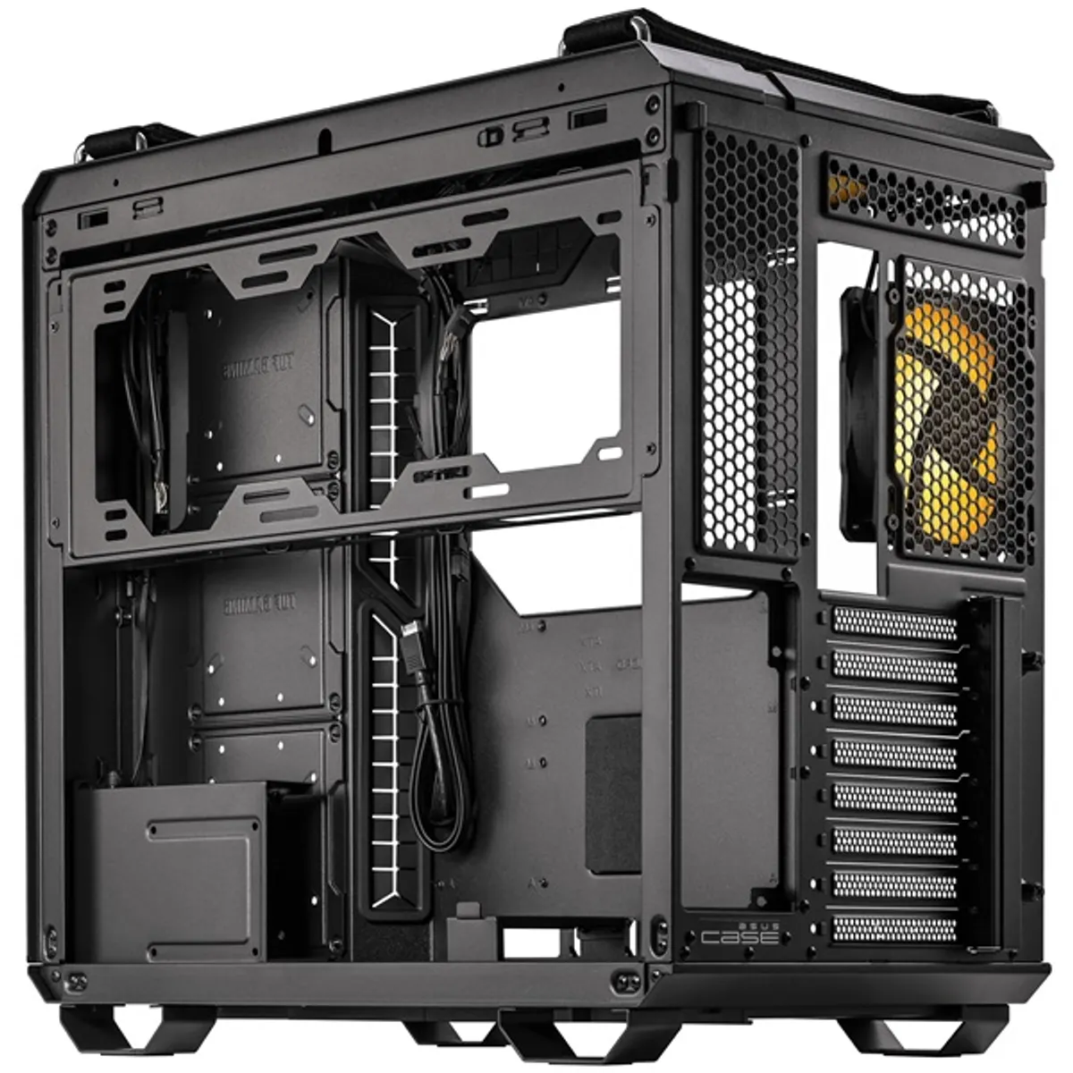ASUS 90DC0090-B19010 GT502 PLUS fekete ATX 4 beépített ventilátor USB 3.0 fejhallgató csatlakozó #5