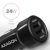 Axagon PWC-5V5 autós töltő 2x USB A SmartCharge 24W