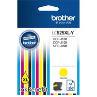 Brother LC525XLY sárga tintapatron XL