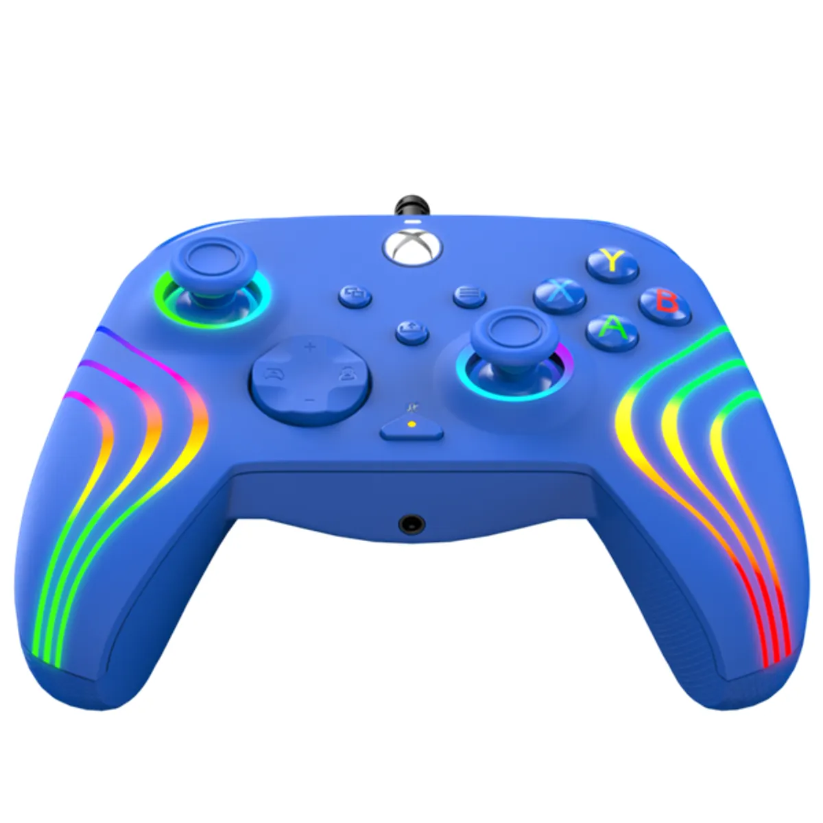 PDP 049-024-BL Afterglow Wave kontroller kék 11 gombos vezetékes 300 cm USB-C PC Xbox One Series #4