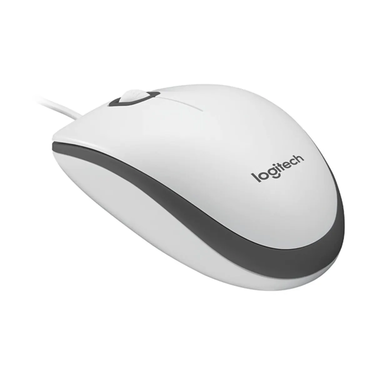 LOGITECH 910-006764 M100 Kétkezes USB Optikai 1000 dpi 2+1 gomb 180 cm Újrahasznosított műanyag Fehér #2