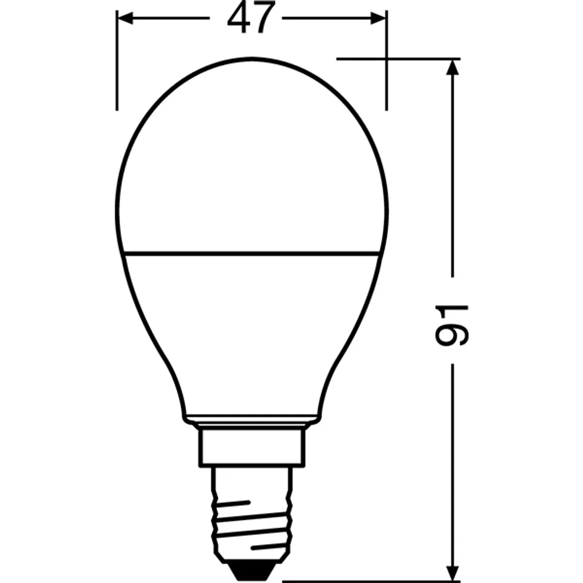 LEDVANCE 4058075144385 LED kisgömb izzó E14 RGBW távirányítható 6W 470 lm 2700 K #3